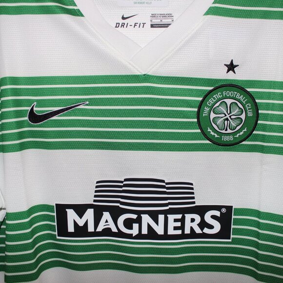 new Nike Glasgow Celtic FC 2013-15 home football shirt soccer jersey Magners - Picture 13 of 16